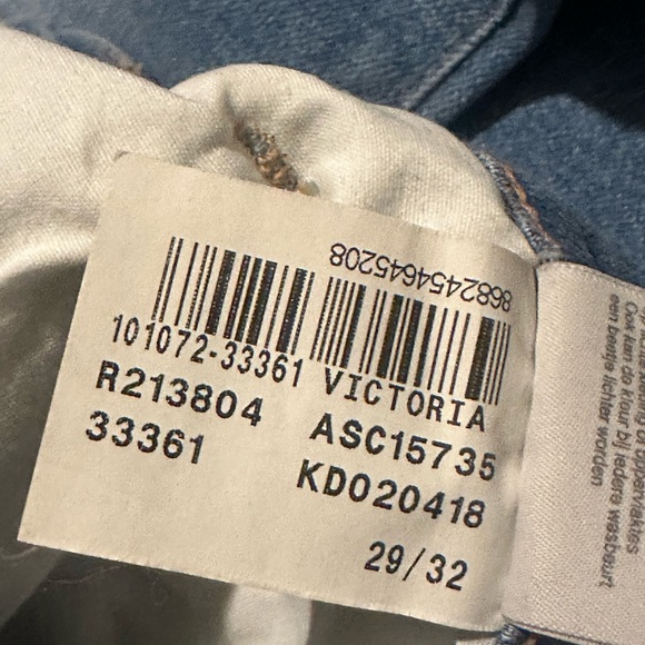 NEW Mavi Jeans Victoria High-Rise Wide-Leg size 29x32 - Picture 7 of 15